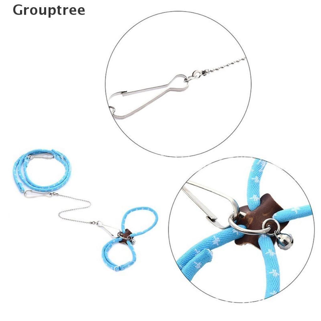 Dây dắt chuột hamster/ chim vẹt mềm cỡ nhỏ có thể điều chỉnh tiện lợi