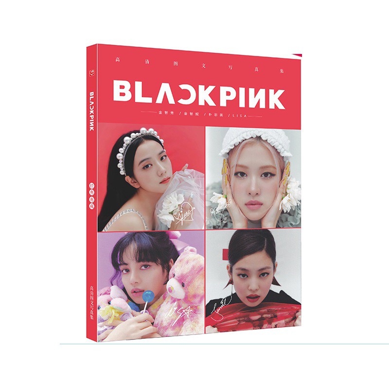 ( bìa ngẫu nhiên ) Album ảnh photobook in hình BLACKPINK LISA JENNIE ROSE JISOO MẪU MỚI 2021