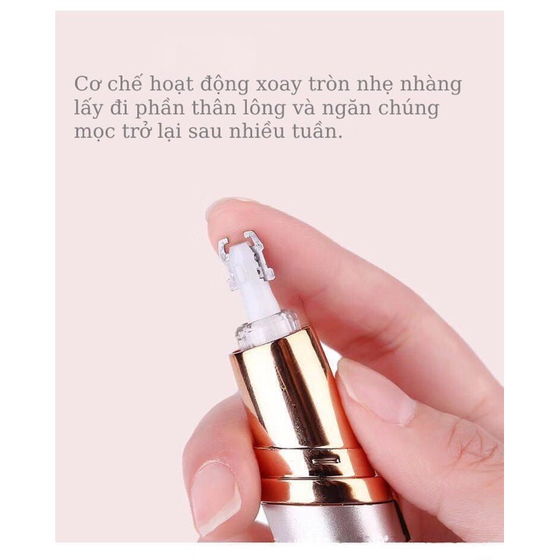 MÁY CẠO LÔNG MẶT, LÔNG MÀY THÔNG MINH FLAWLESS