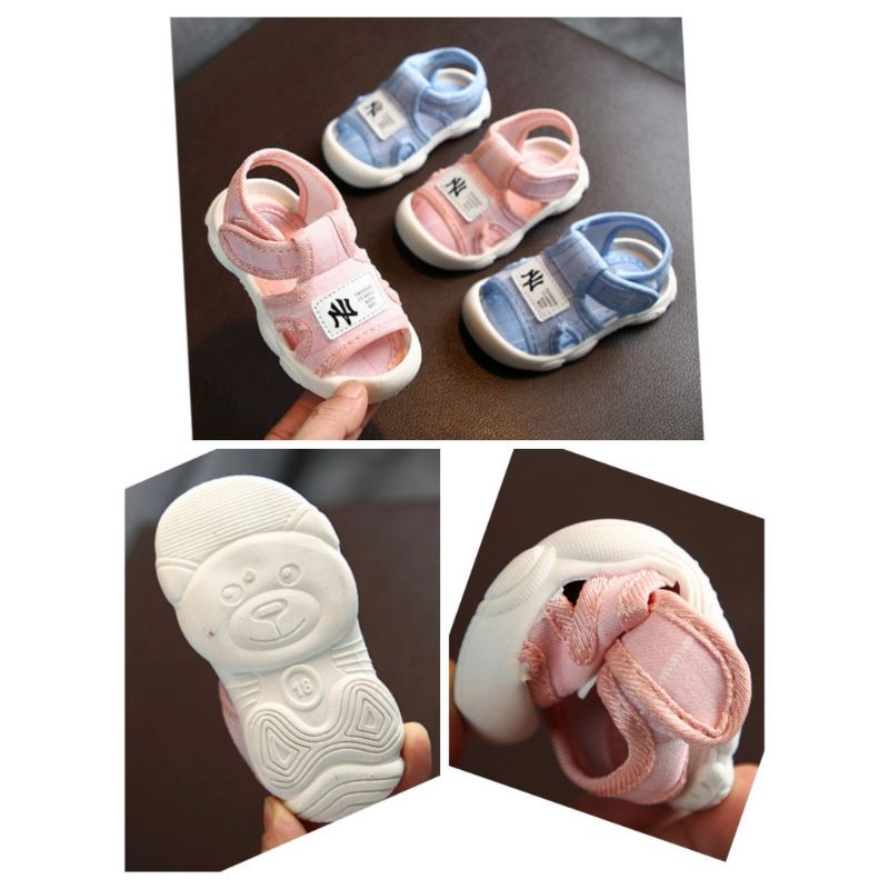 Sandal tập đi chống trơn chống vấp cho bé trai bé gái ny