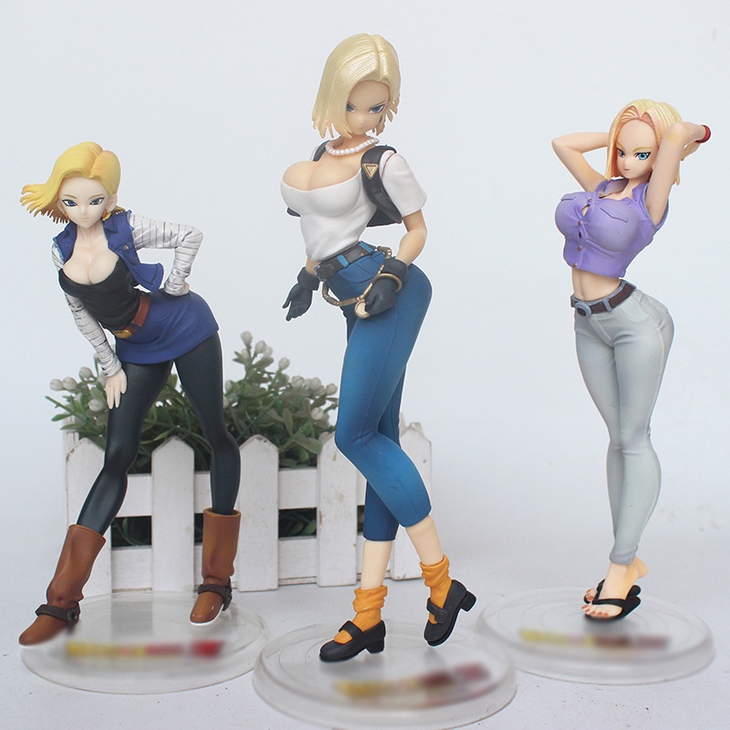 Mô Hình Rô Bốt Handmade No 18 Trong Phim Dragon Ball Chất Lượng Cao