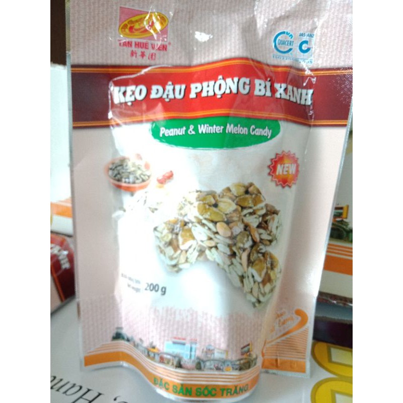 Kẹo đậu phộng bí xanh