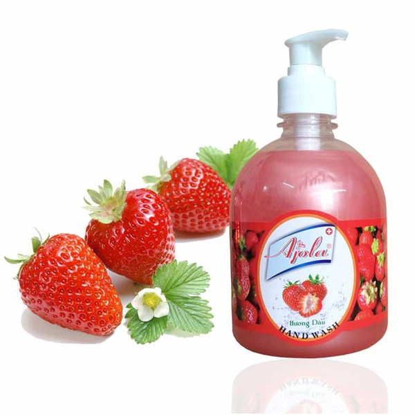 Nước Rửa Tay Ajola 500Ml Hương Trái Cây Thơm Mát