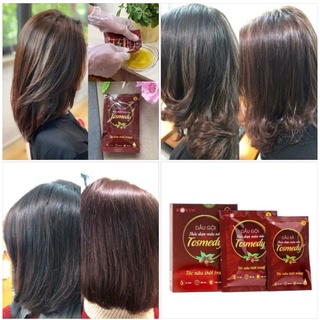 Dầu gội thảo dược đen tóc TOSMEDY ( NÂU, ĐEN )