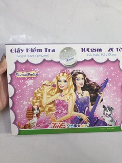 Hộp giấy kiểm tra 20tờ