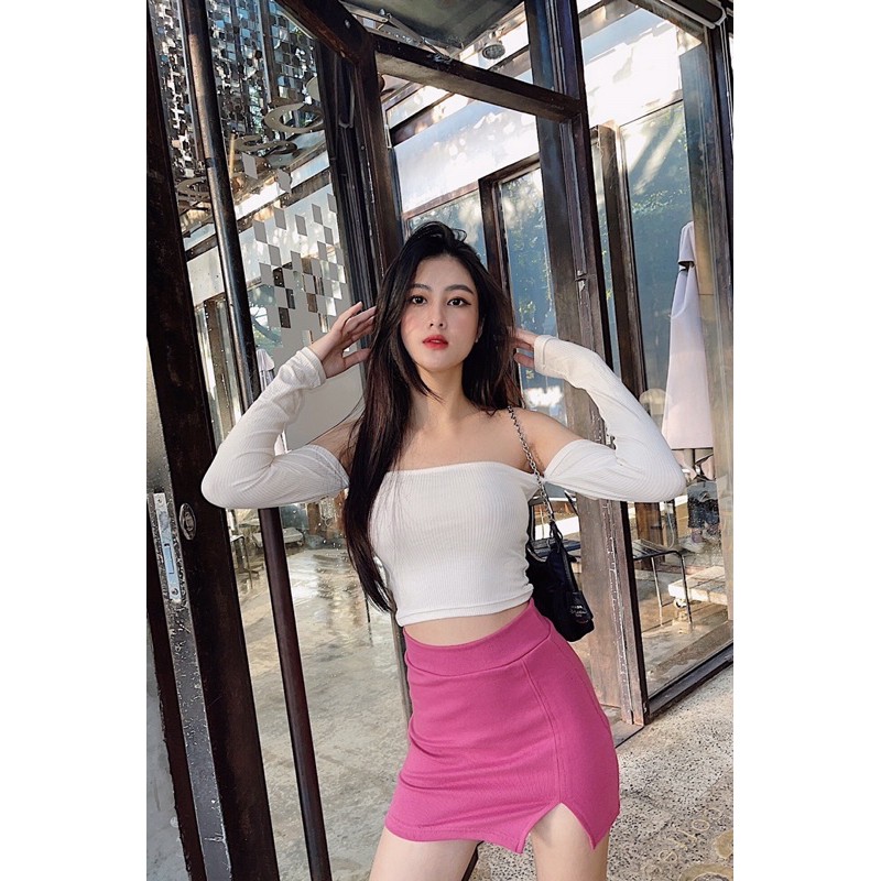 CHÂN VÁY GÂN XẺ - KHÔNG XẺ