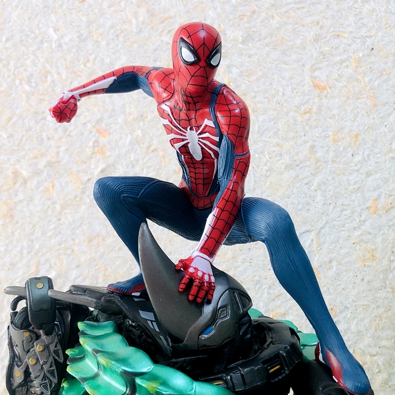 Mô hình Tượng Spider Man người nhện trong PS 4 - cao 18cm - Avengers