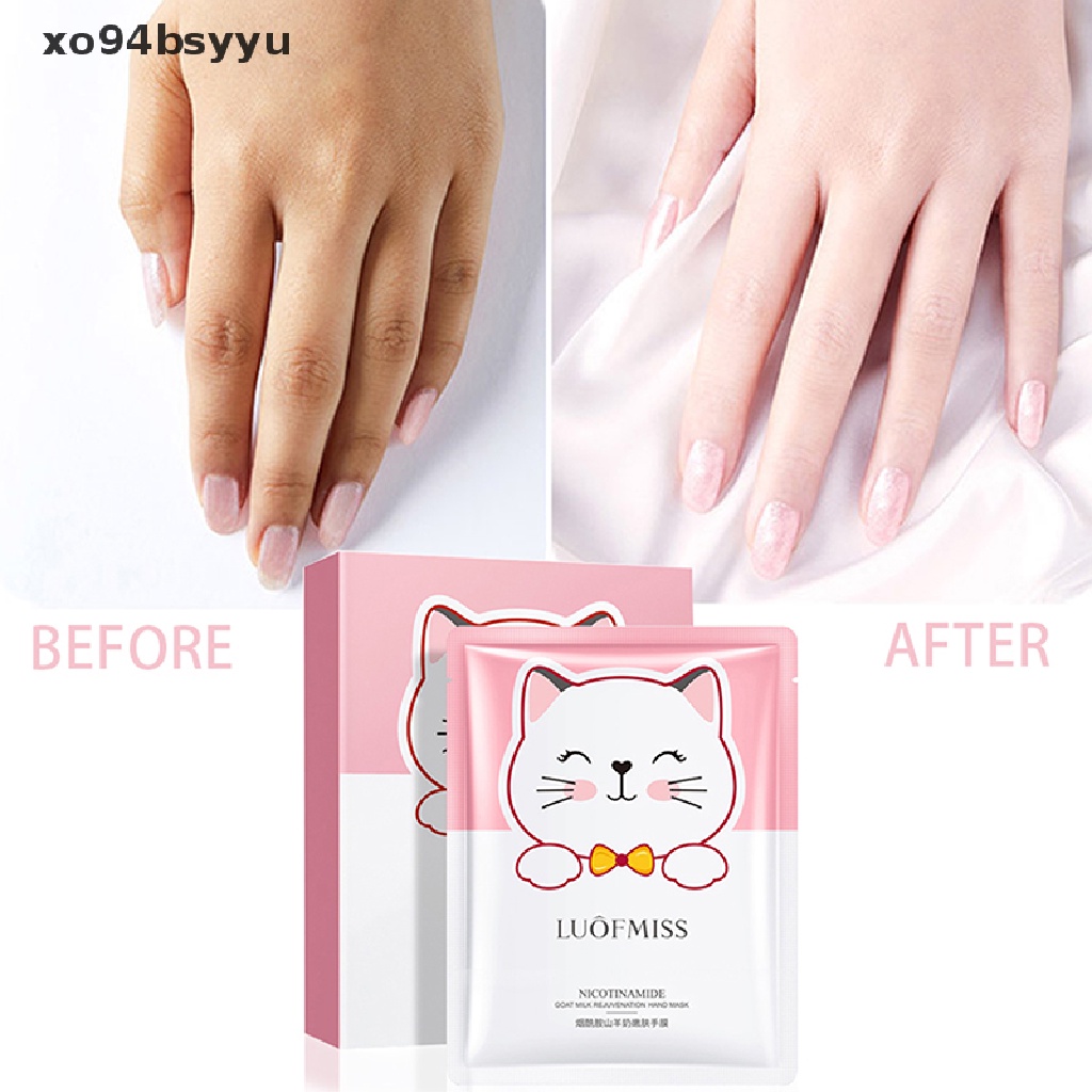 Mặt Nạ Sữa Dê Xo94Bsyu Giúp Trẻ Hóa Làn Da Tay Và Tẩy Tế Bào Chết