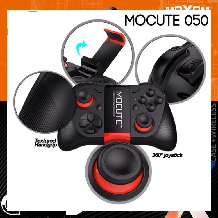 Tay cầm chơi game bluetooth Fifa mobile, Pes, Need for speed Mocute 050/ X3 thế hệ mới