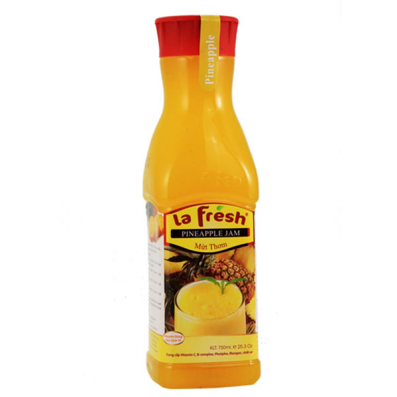 Mứt Sinh Tố La Fresh Mứt Trái Cây Đà Lạt 650ml