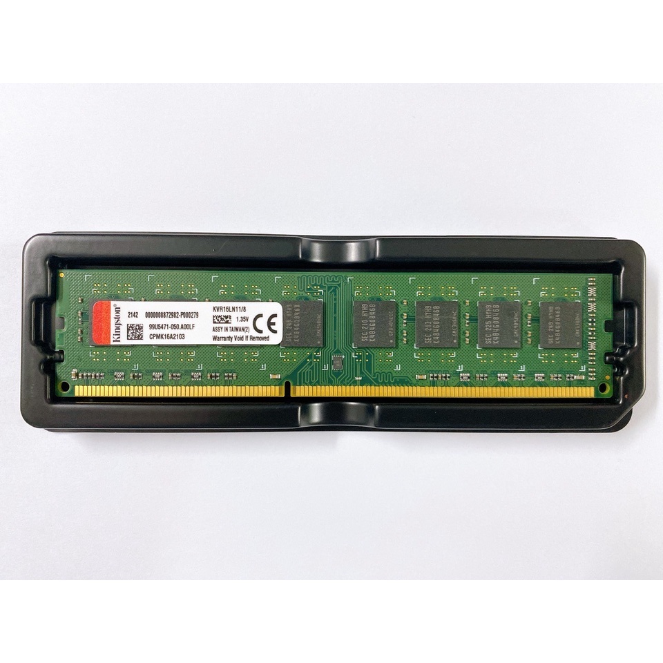 Ram Kingston 8GB DDR3 1600MHz PC3L-12800 1.35V PC Desktop
