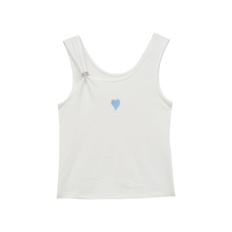 Áo Hai Dây Dáng Ngắn Màu Trơn Phong Cách Âu Mỹ Thời Trang Mùa Hè Cho Nữ | BigBuy360 - bigbuy360.vn