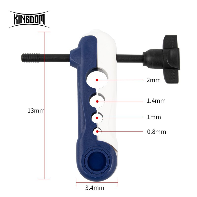 Máy câu cá KINGDOM 53g 13 * 3.2 * 2.2cm bằng ABS chất lượng cao