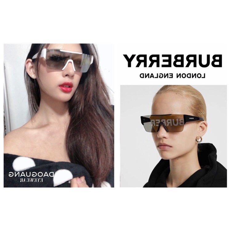 Kính mát nam nữ ĐẸP - Kính râm thời trang bản chữ nổi xu hướng thời trang 8087
