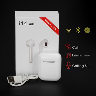 Tai nghe bluetooth i14 tws 5.0 cảm biến vân tay