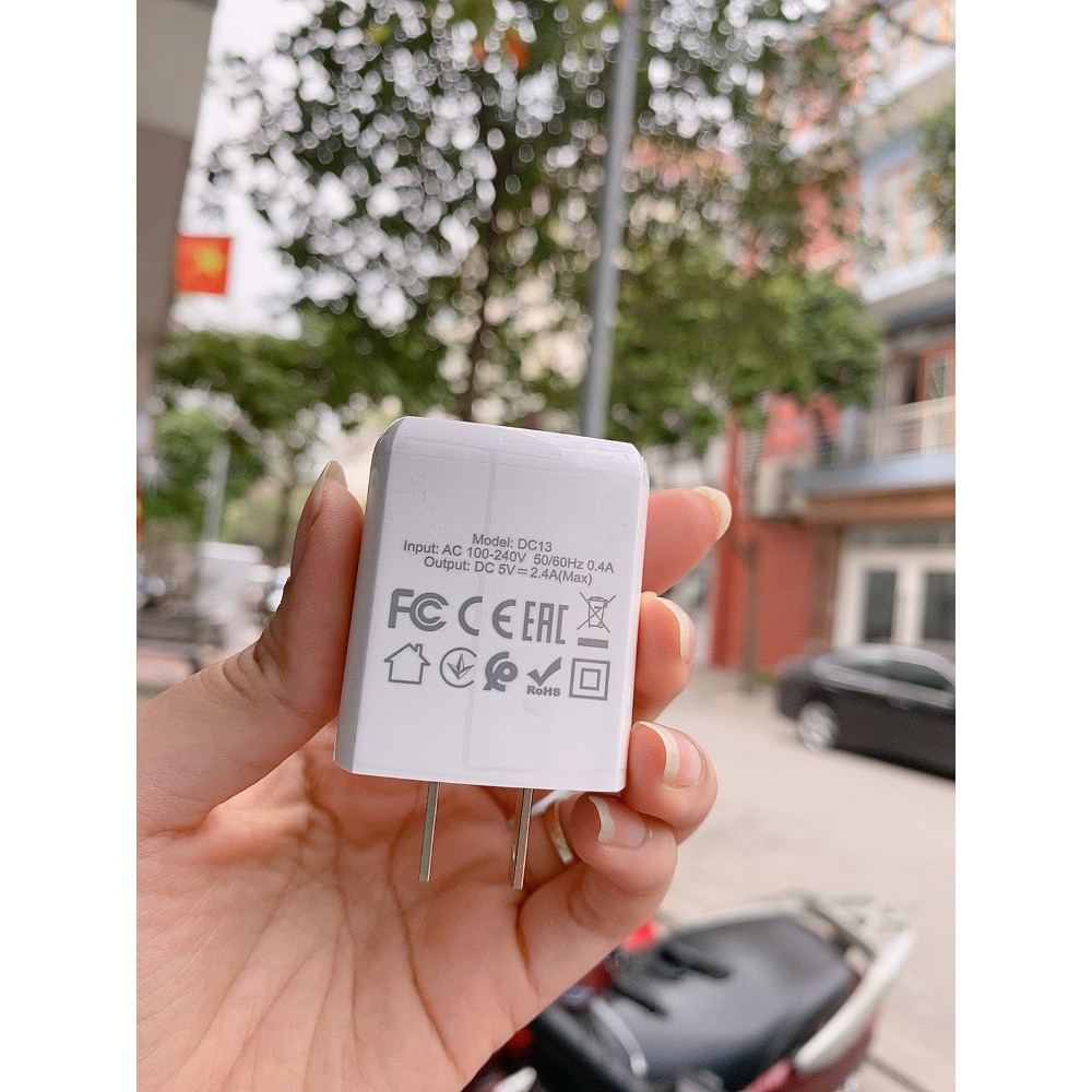 Củ sạc DC13 micro 2.4A chính hãng Hoco bảo hành 12 tháng !