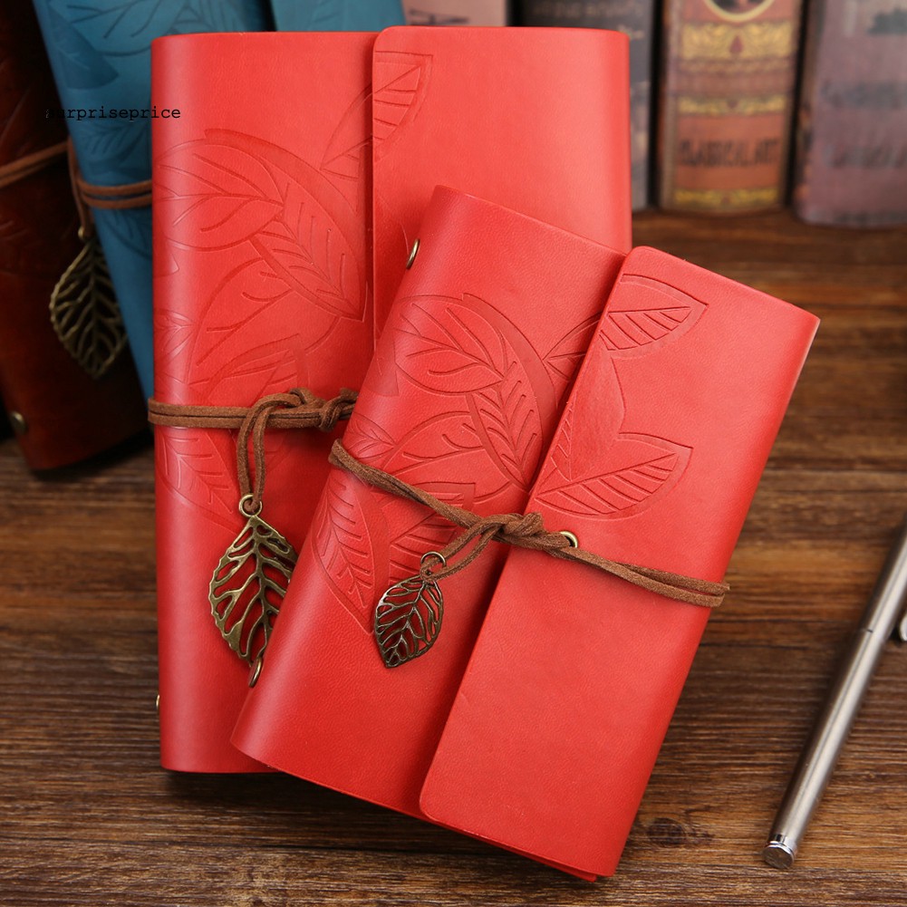 1 sổ ghi chép 80 trang đính lá xinh xắn tiện dụng