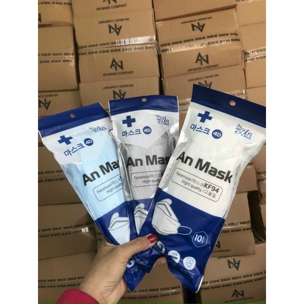 Thùng  khẩu trang 300 chiếc An mask KF94