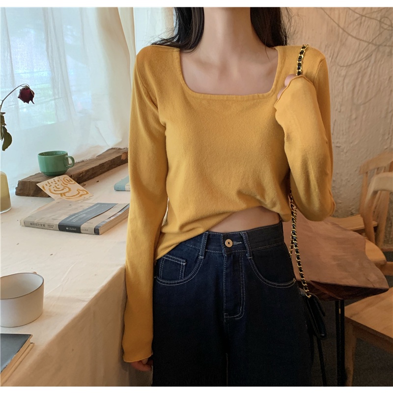 NRVP Áo Sweater Dài Tay Phong Cách Hàn Quốc Sành Điệu Dành Cho Nữ