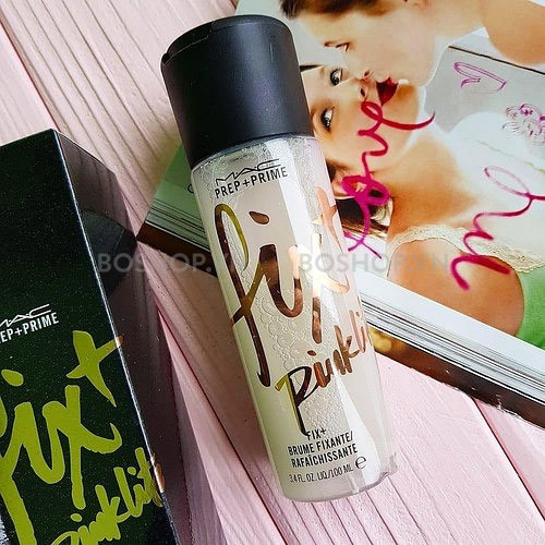 Xịt Trang Điểm Ánh Nhũ MAC Fix+ Goldlite& Pink 100ml | BigBuy360 - bigbuy360.vn