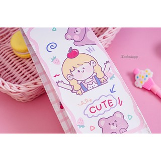 Ví Bút Cô Gái Dễ Thương