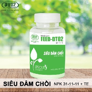 Phân bón lá FEED-DT02 Chồi lá 100g
