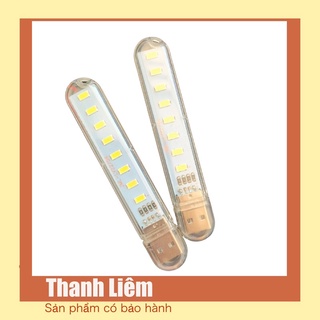 Đèn led 8 bóng siêu sáng cổng USB