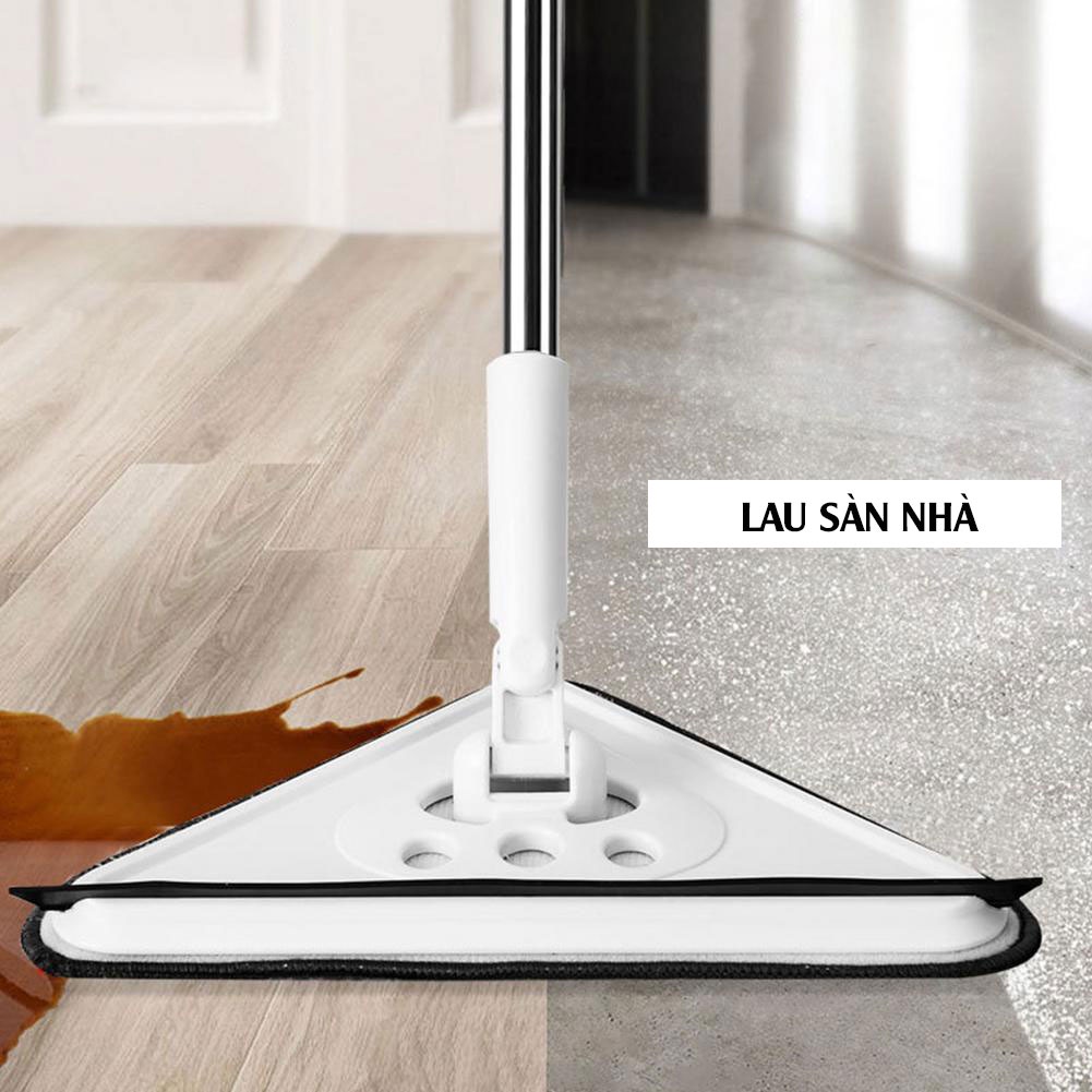 Cây lau tường nhà Kitimop-A3 dễ dàng điều chỉnh độ dài, dùng lau trần nhà, cửa kính, sàn nhà đa năng tiện lợi ít tồn sức