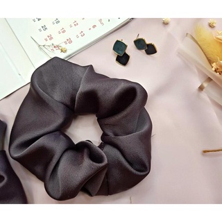 Dây cột tóc vải Scrunchies handmade chất lụa satin mềm mịn