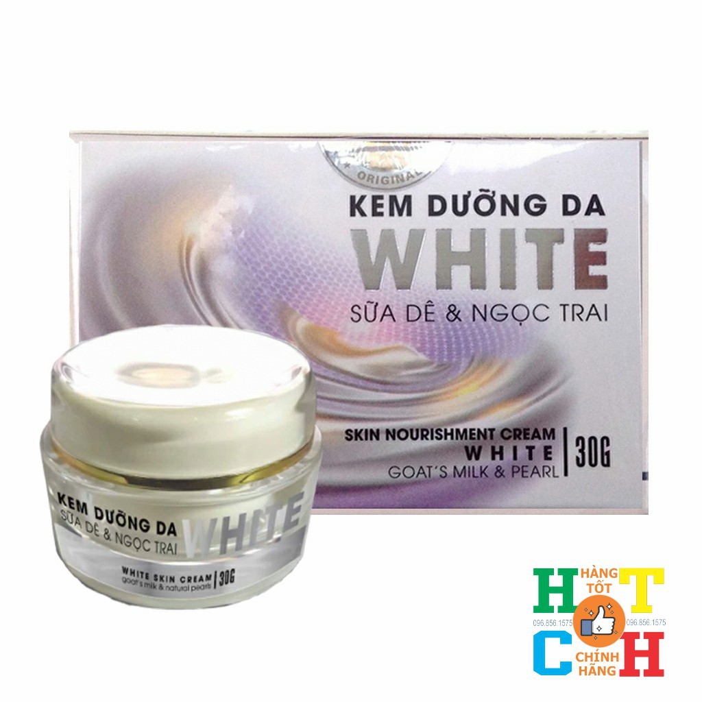 [Chính Hãng] Kem dưỡng da white sữa dê và ngọc trai Thorakao 30g