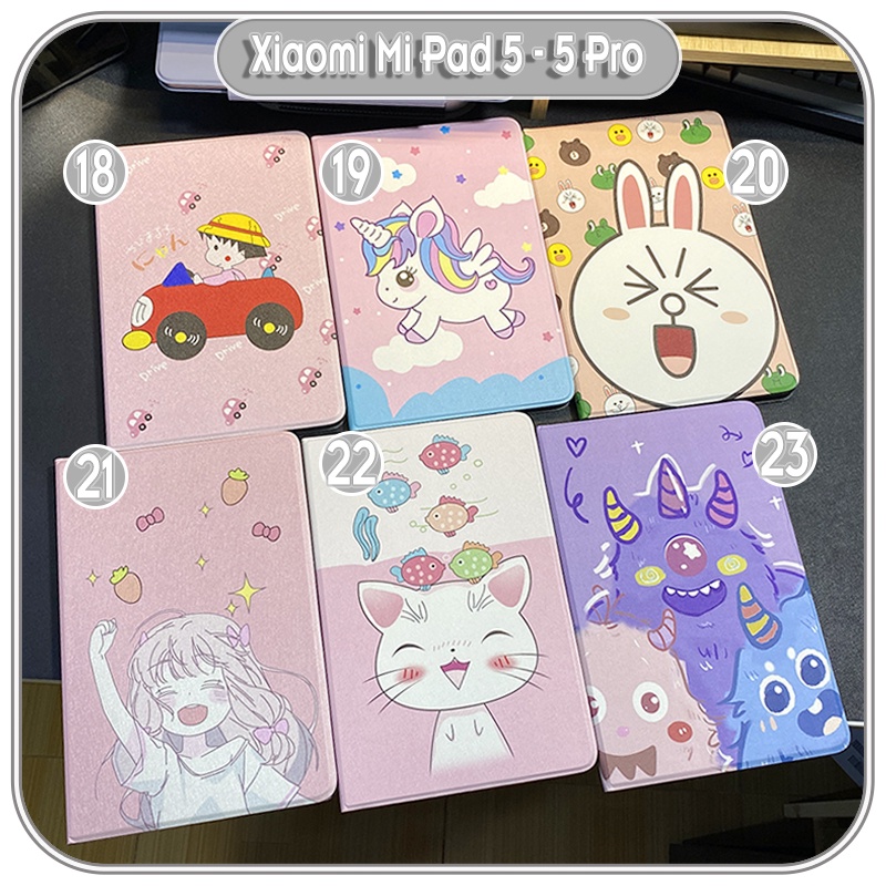 Bao da cho Xiaomi Mi Pad 5 - 5 Pro hình màu hồng