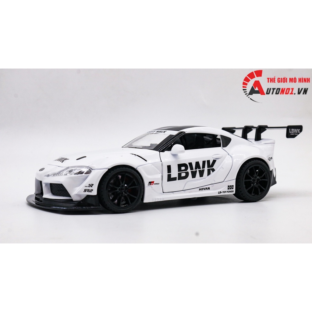 MÔ HÌNH XE TOYOTA SUPRA LBWK 1:22 JIAYE MODEL 7973