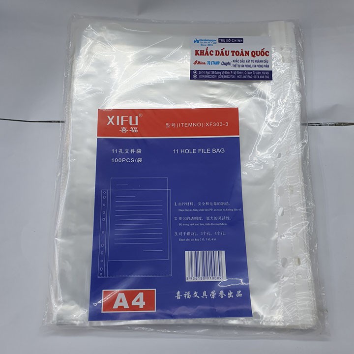 [1TẬP = 100C] Sơ mi lỗ XIFU Xanh (File lá)