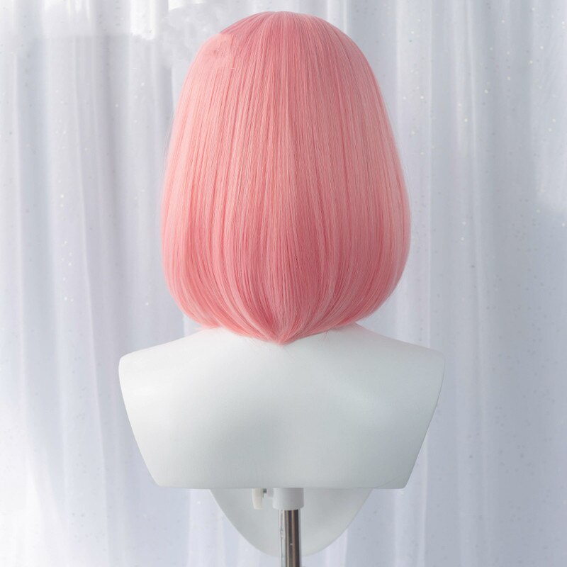 Bộ Tóc Giả Màu Hồng Chịu Nhiệt Hóa Trang Nhân Vật Haruno Sakura Dễ Thương