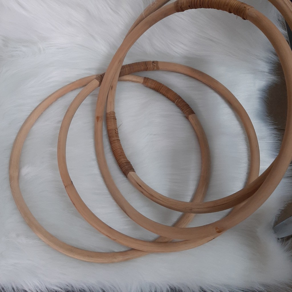 VÒNG MÂY LÀM DREAMCATCHER - đường kính 80cm , 1m