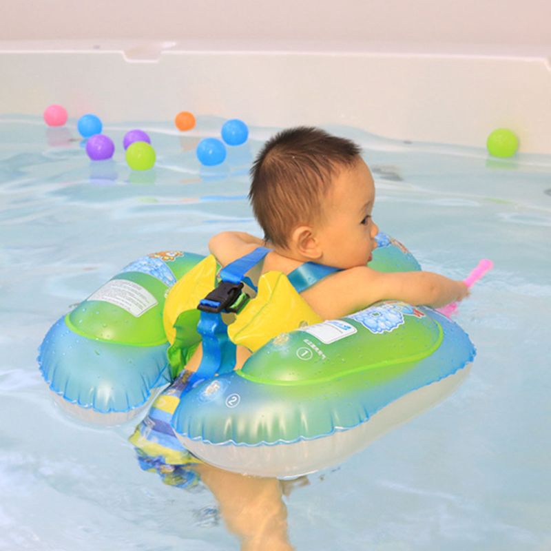 Infant waist inflatable swimming ring swimming pool float safety ring children swimming assistance