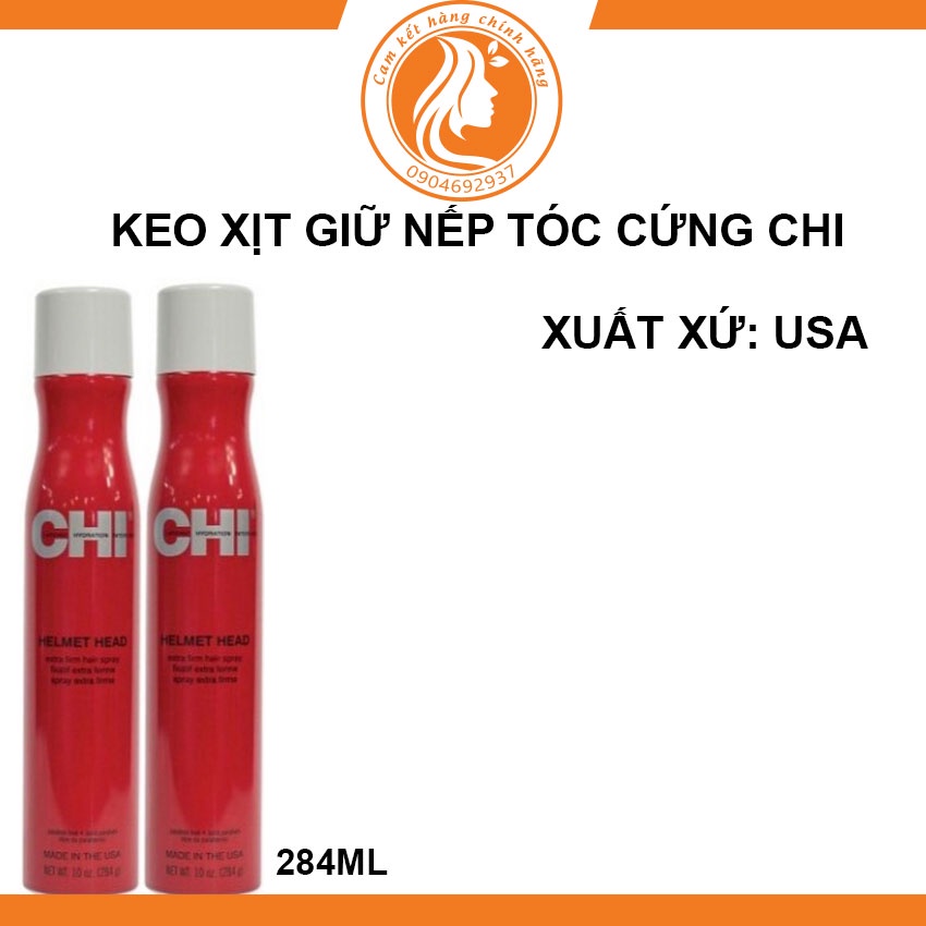 Keo xịt dưỡng cứng,khô nhanh,tạo phồng và bóng tóc CHI