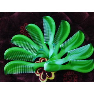 ❤️ freeship ❤️ lược nhựa chải đầu - lược chải tóc màu xanh ngọc