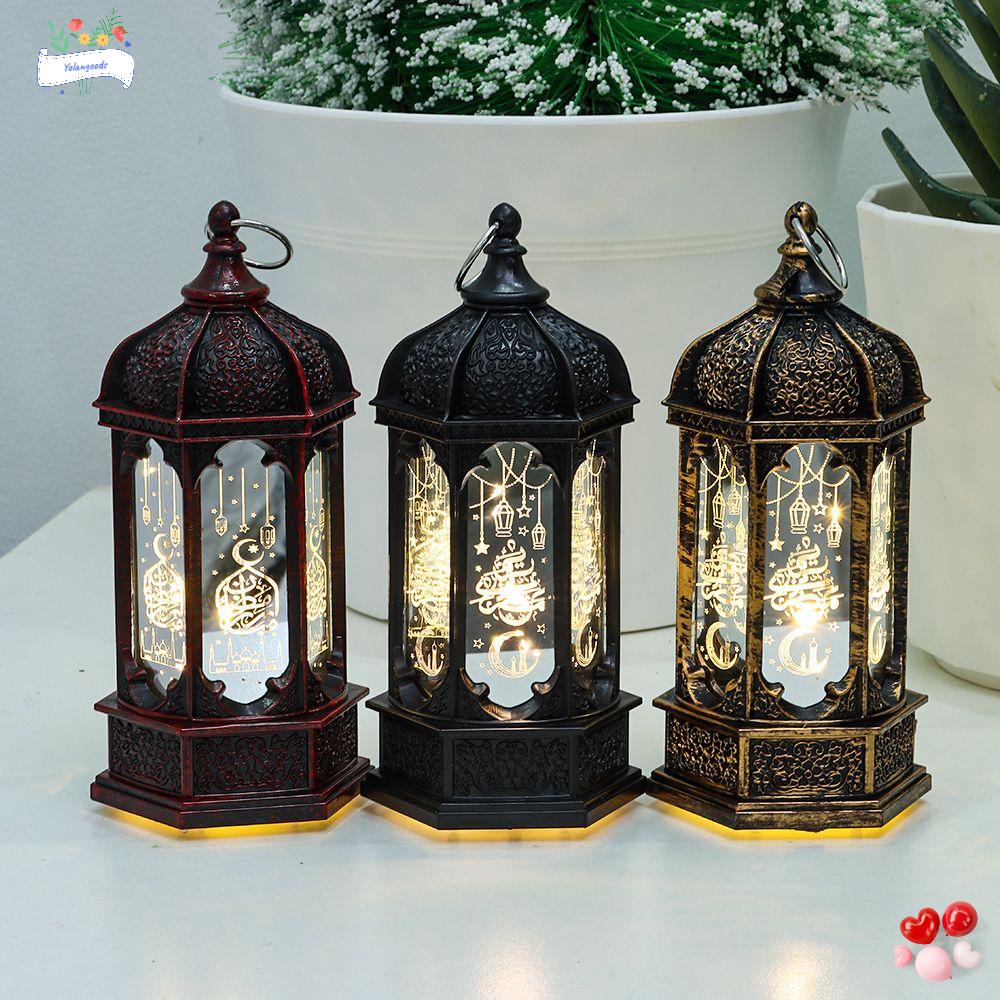 ☆Yola☆ Đèn LED Treo Trang Trí Phong Cách Hồi Giáo Nhiều Màu Sắc