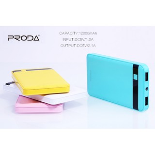Pin sạc dự phòng Remax Proda PPP-9 12000 mAh