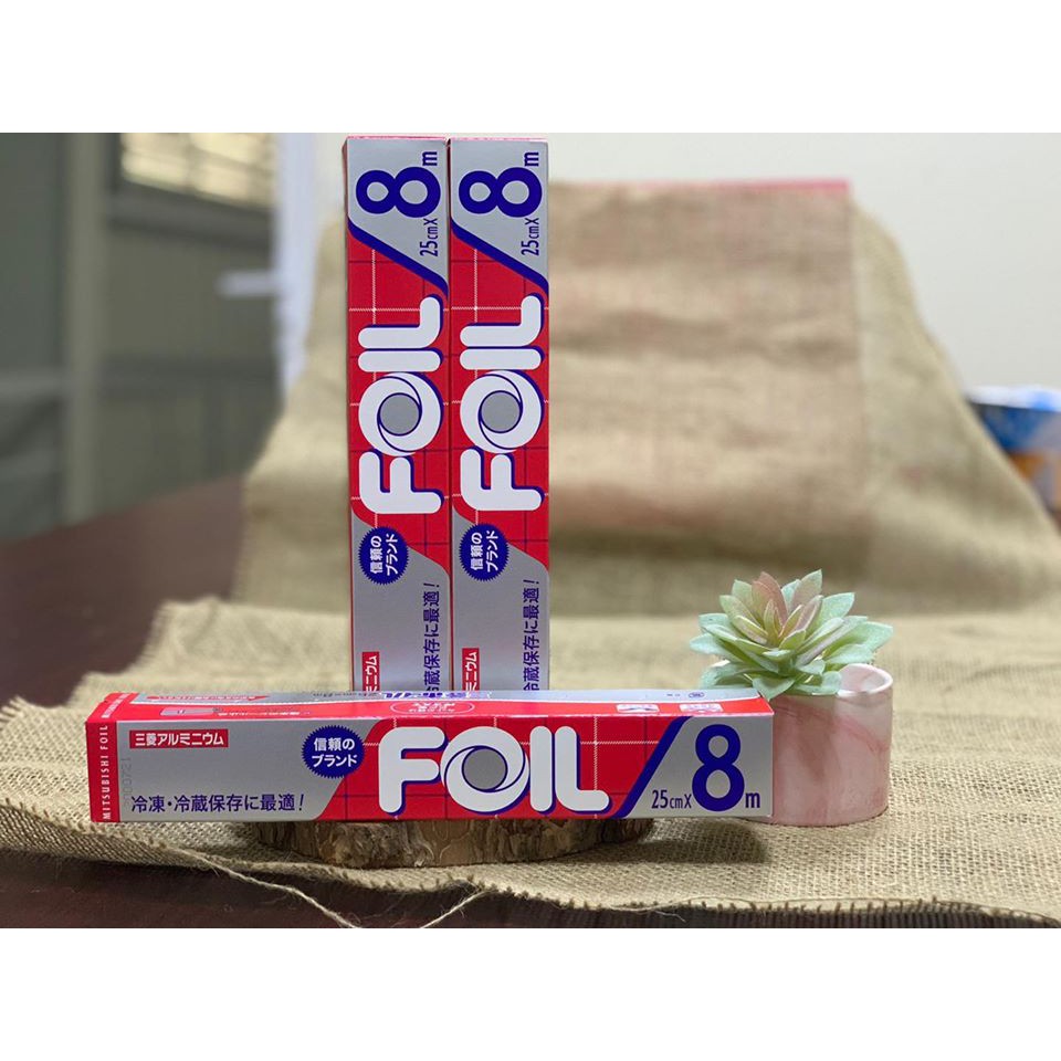 Màng nhôm giấy bạc bọc thực phẩm Foil nhật bản