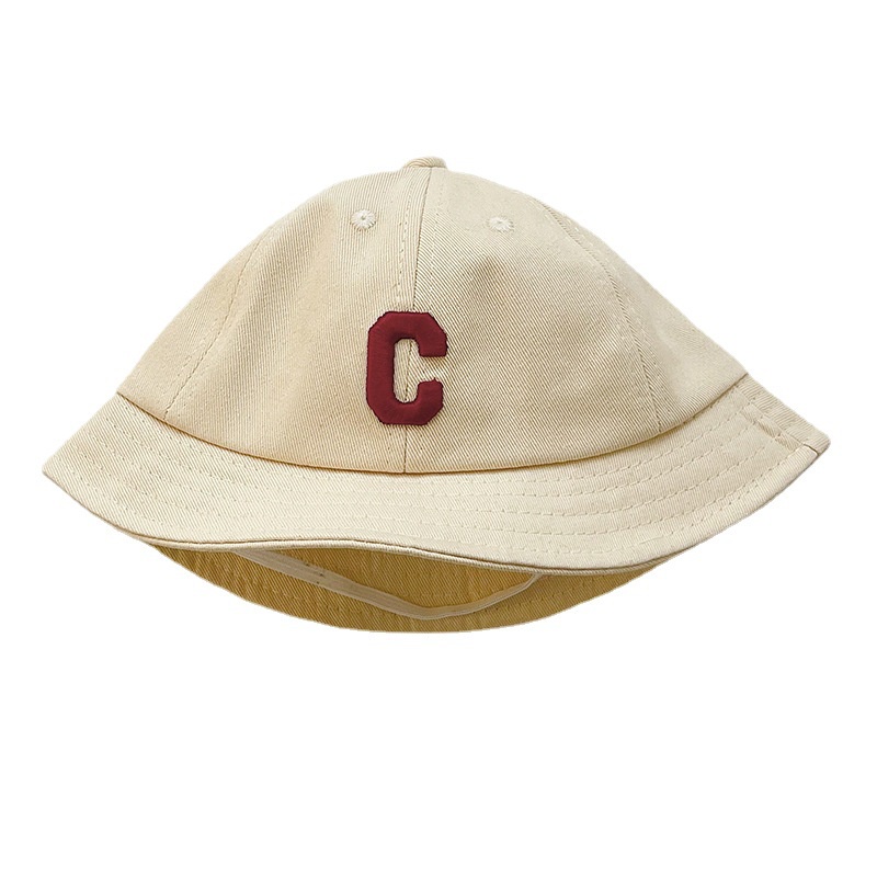 Nón Bucket Thêu Chữ Thời Trang Xuân Thu Hàn Quốc Cho Bé