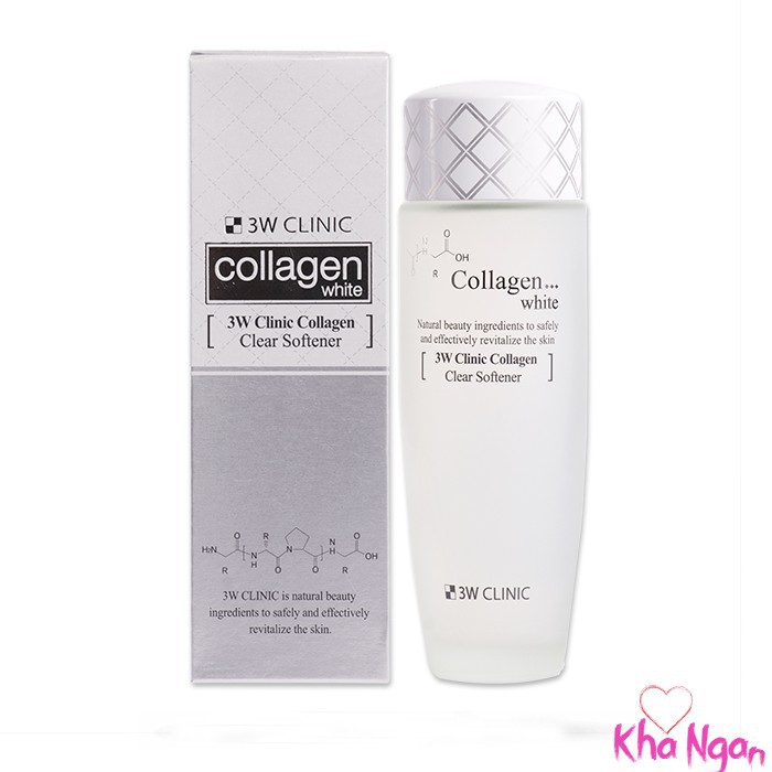 NƯỚC HOA HỒNG 3W CLINIC COLLAGEN CLEAR SOFTENER