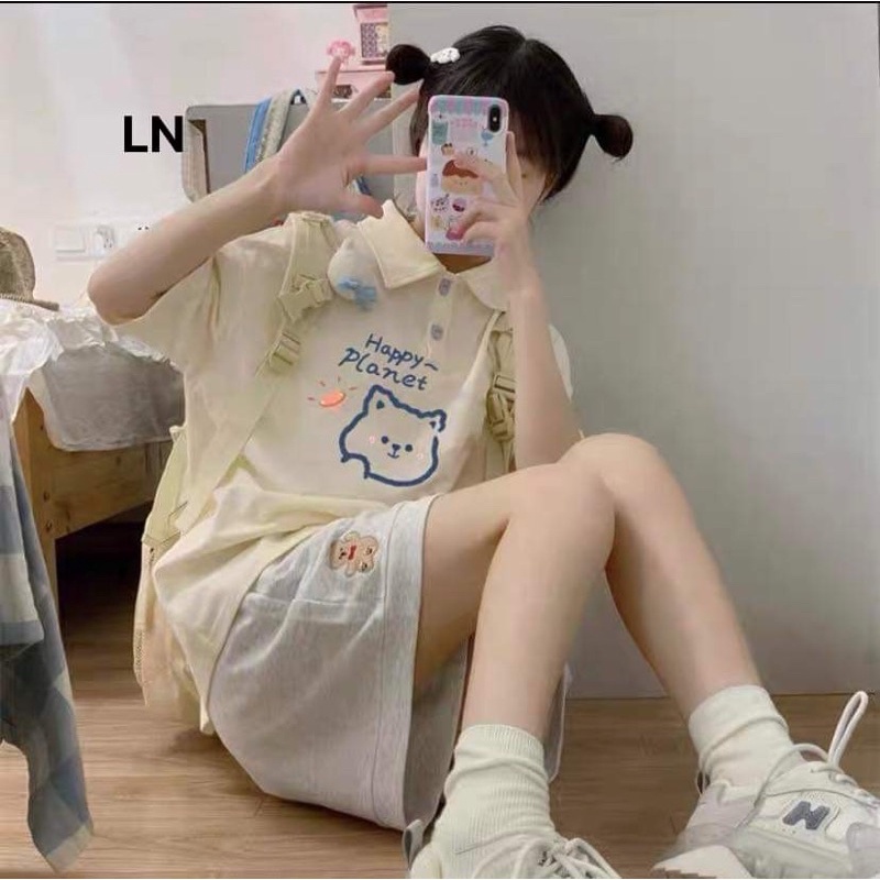 Bộ đùi polo gấu DA6