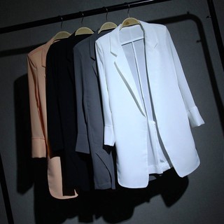 Áo vest dáng dài nhiều màu Ulzzang