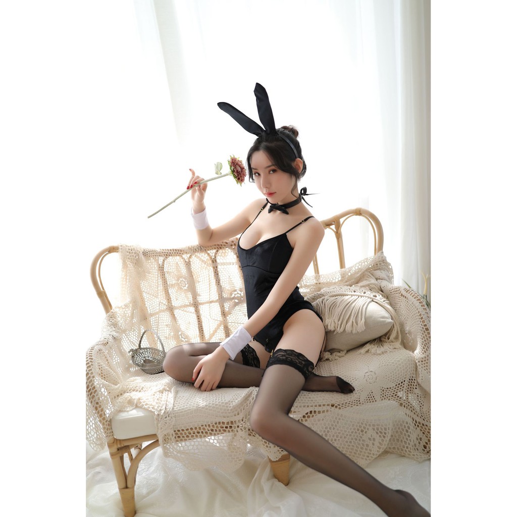 Cosplay Thỏ Nhung Sexy bodysuit C120 | BigBuy360 - bigbuy360.vn