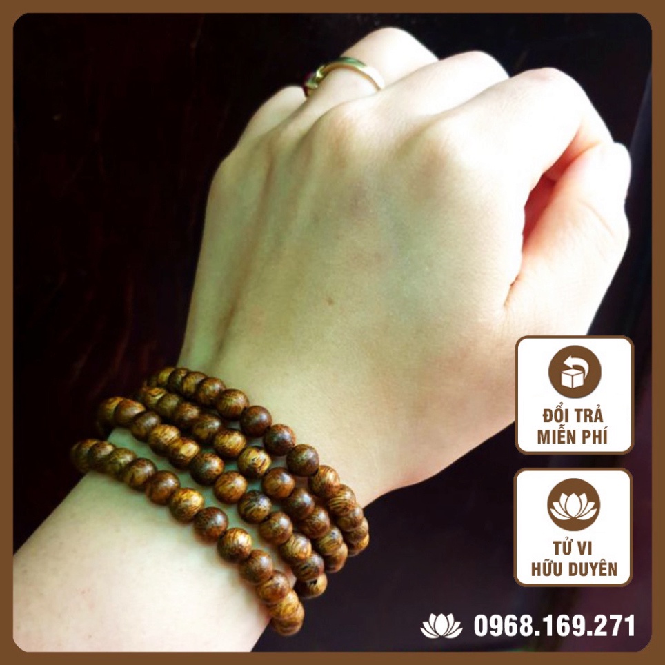 Vòng tay gỗ Trầm Tốc 💕FREESHIP💕 108 hạt đeo tay thanh lịch, hương thơm tự nhiên. Đổi trả miễn phí, Xem Tử vi hữu duy | BigBuy360 - bigbuy360.vn