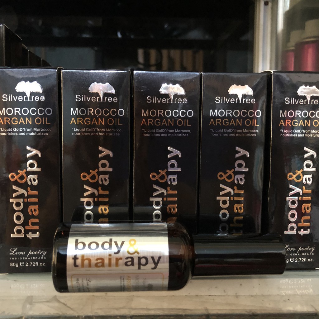 Tinh dầu body Morocco Argan dưỡng tóc mềm mượt 80ml