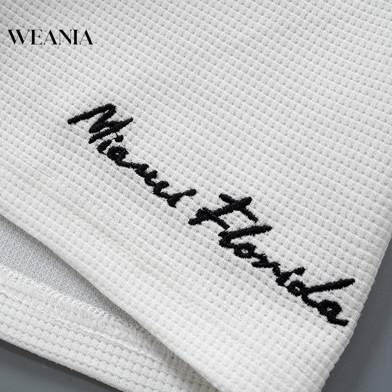 Set Áo Tank Top + Quần Sọt Thể Thao Lưng Cao Hoạ Tiết Chữ Thêu