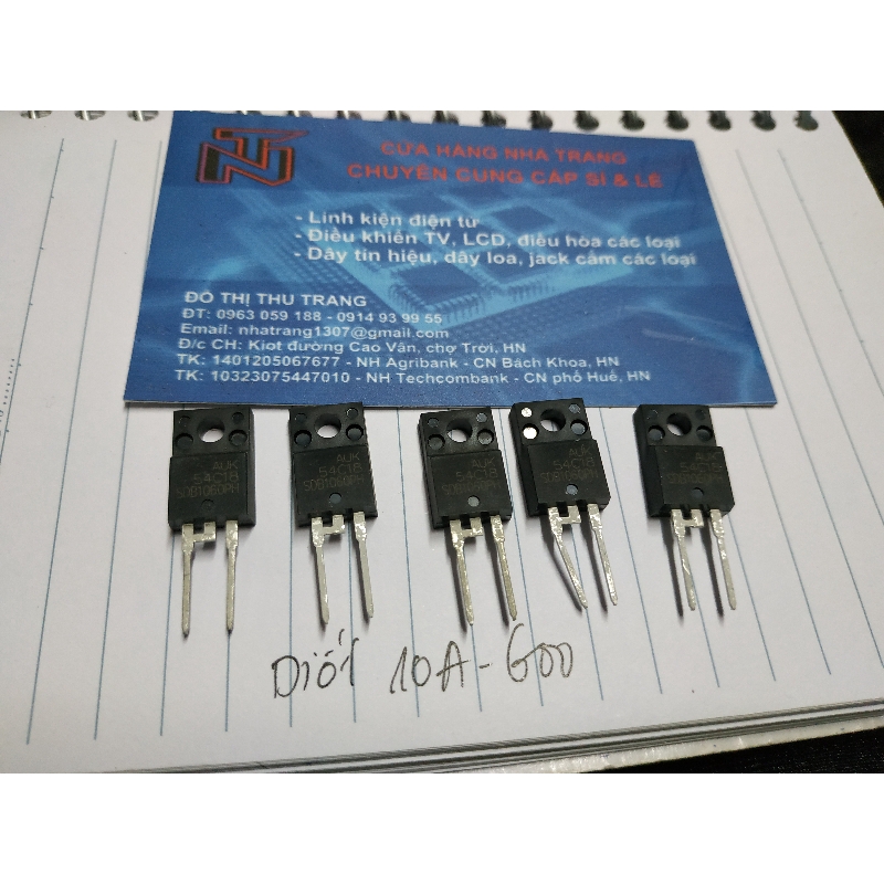 Diot Xung 10A 60A- Combo 10 Cái